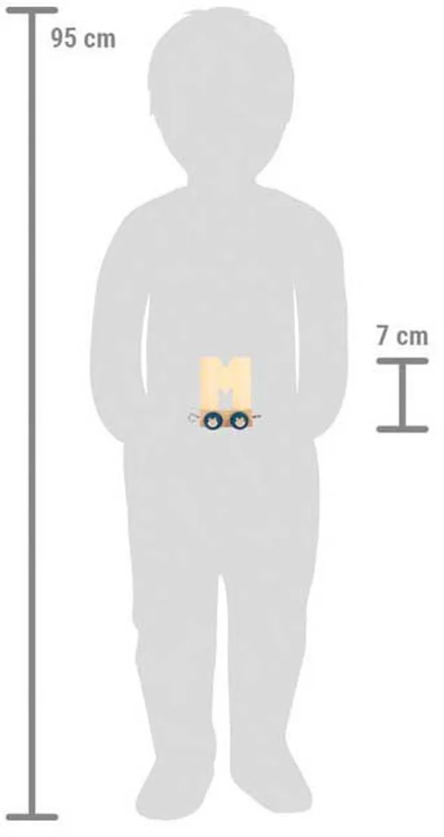Small Foot Houten Lettertrein Polar M