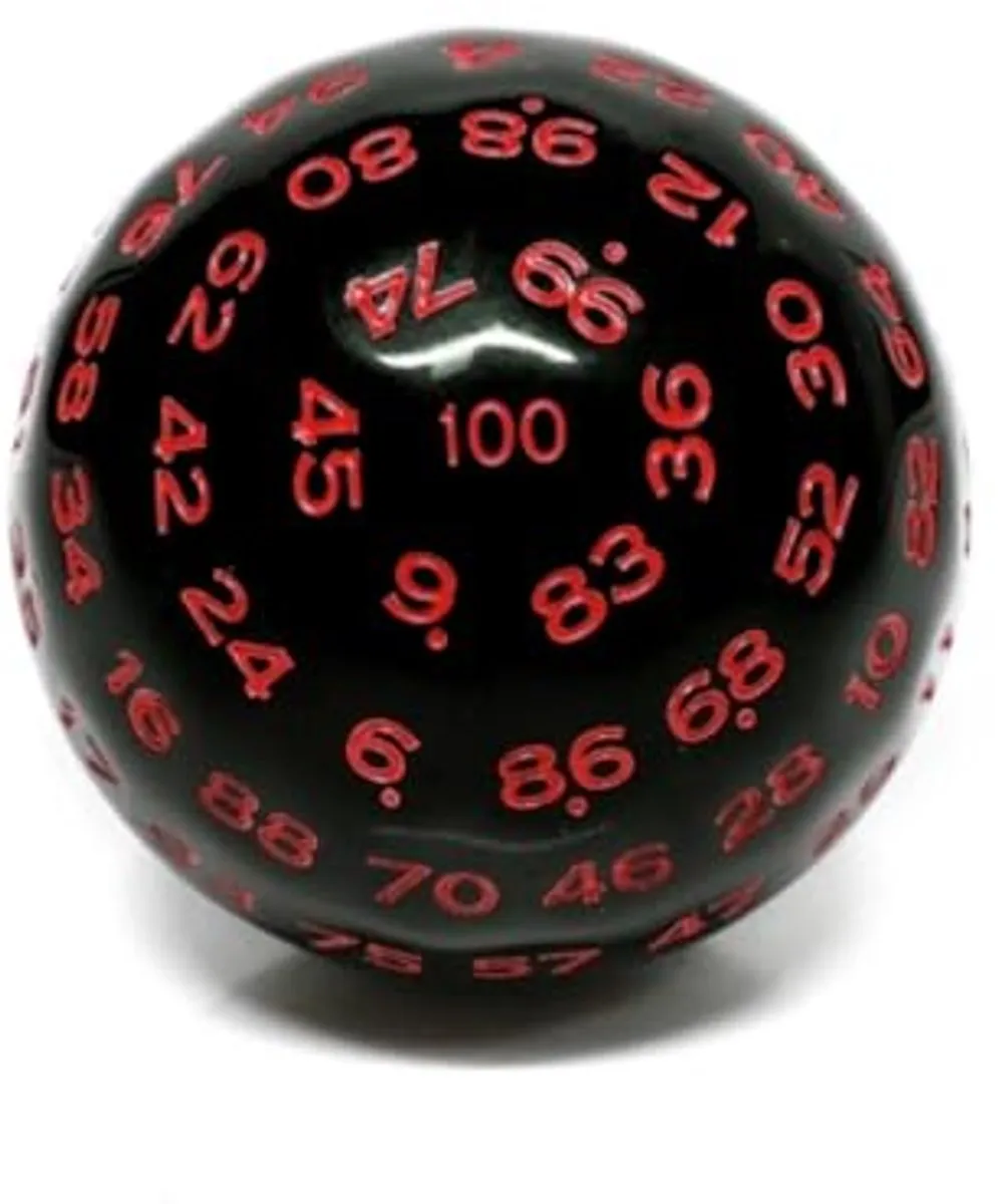 Foam Brain Games D100 Dobbelsteen 45mm