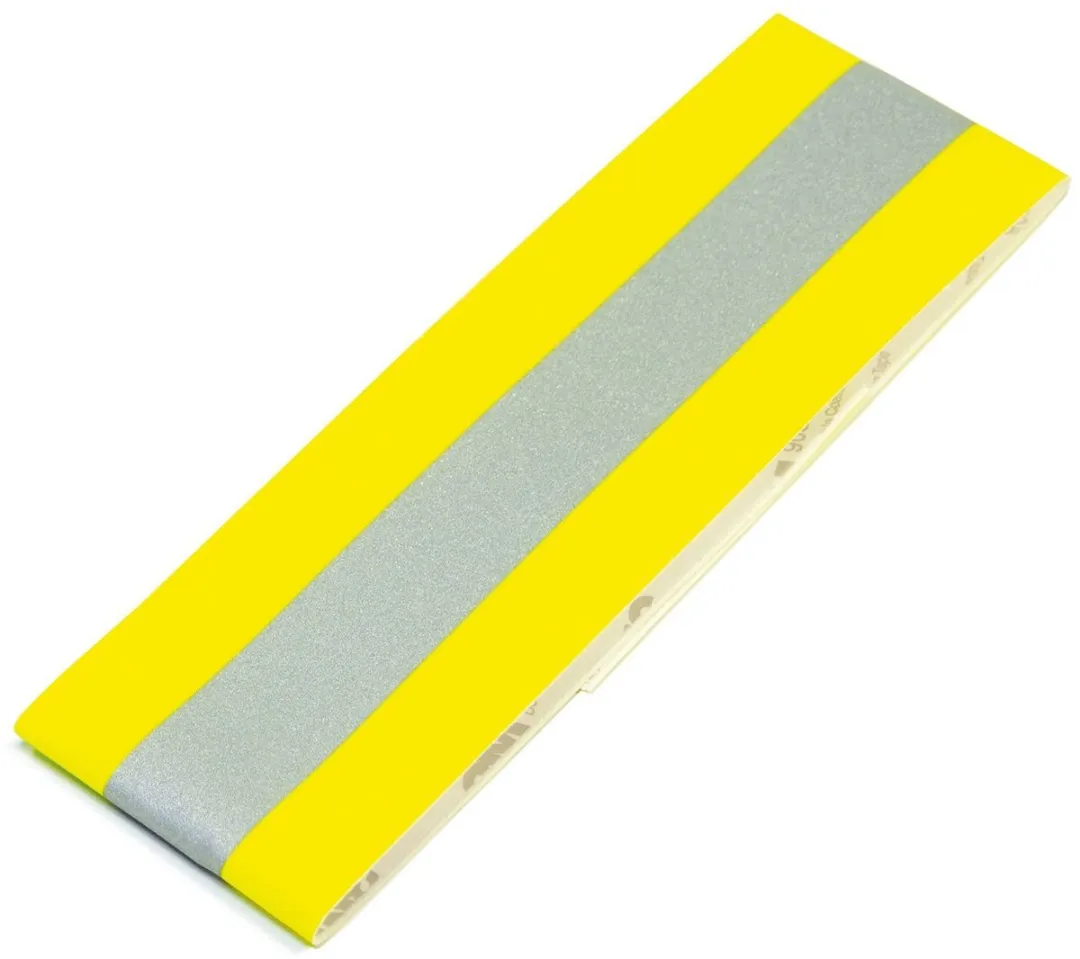 Prym Reflecterend Band Zelfklevend - Neon geel/zilver