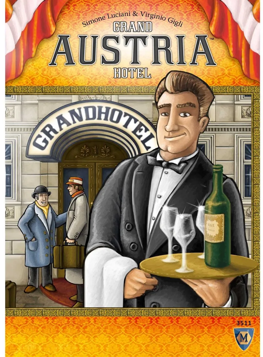 Lookout Games Grand Austria Hotel - Strategisch bordspel voor volwassenen