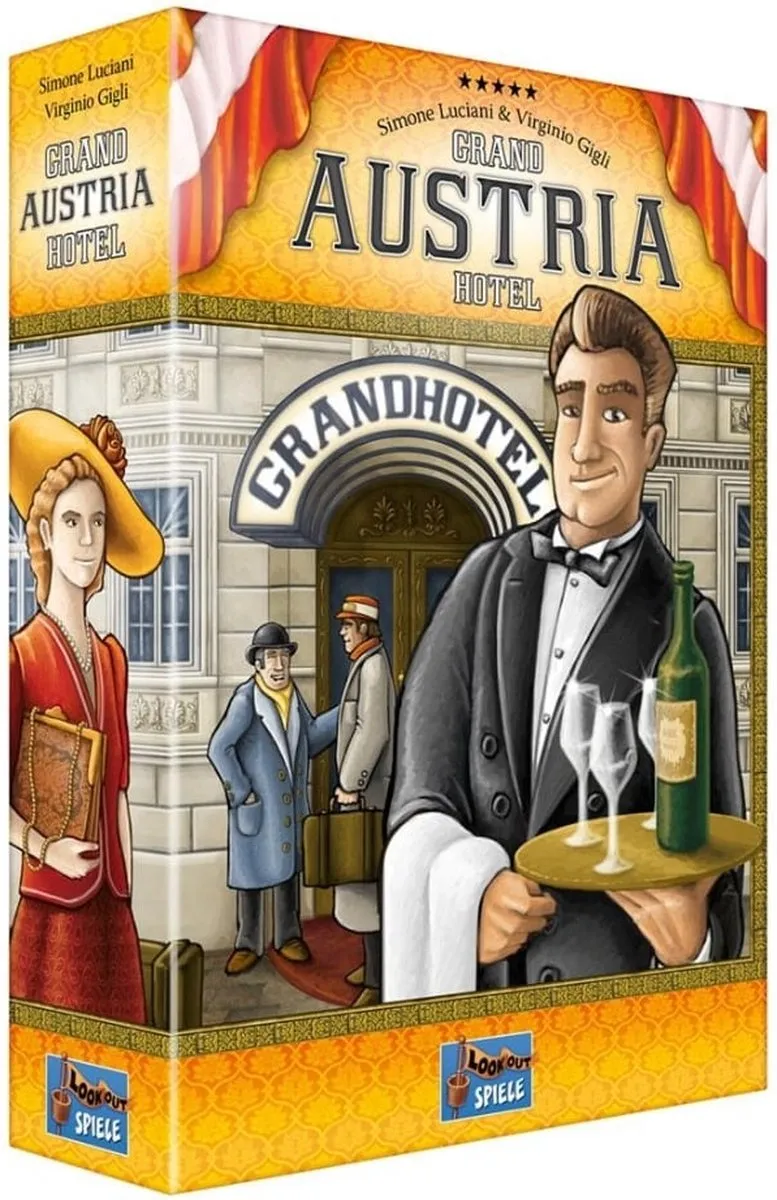 Lookout Games Grand Austria Hotel - Strategisch bordspel voor volwassenen