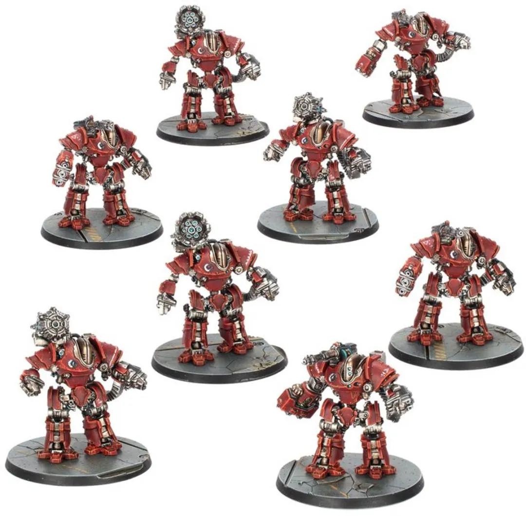 Games Workshop Legions Imperialis Thanatar Siege-Automata Cohort 120 Onderdelen