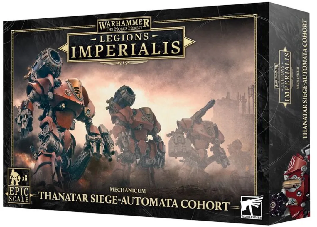 Games Workshop Legions Imperialis Thanatar Siege-Automata Cohort 120 Onderdelen