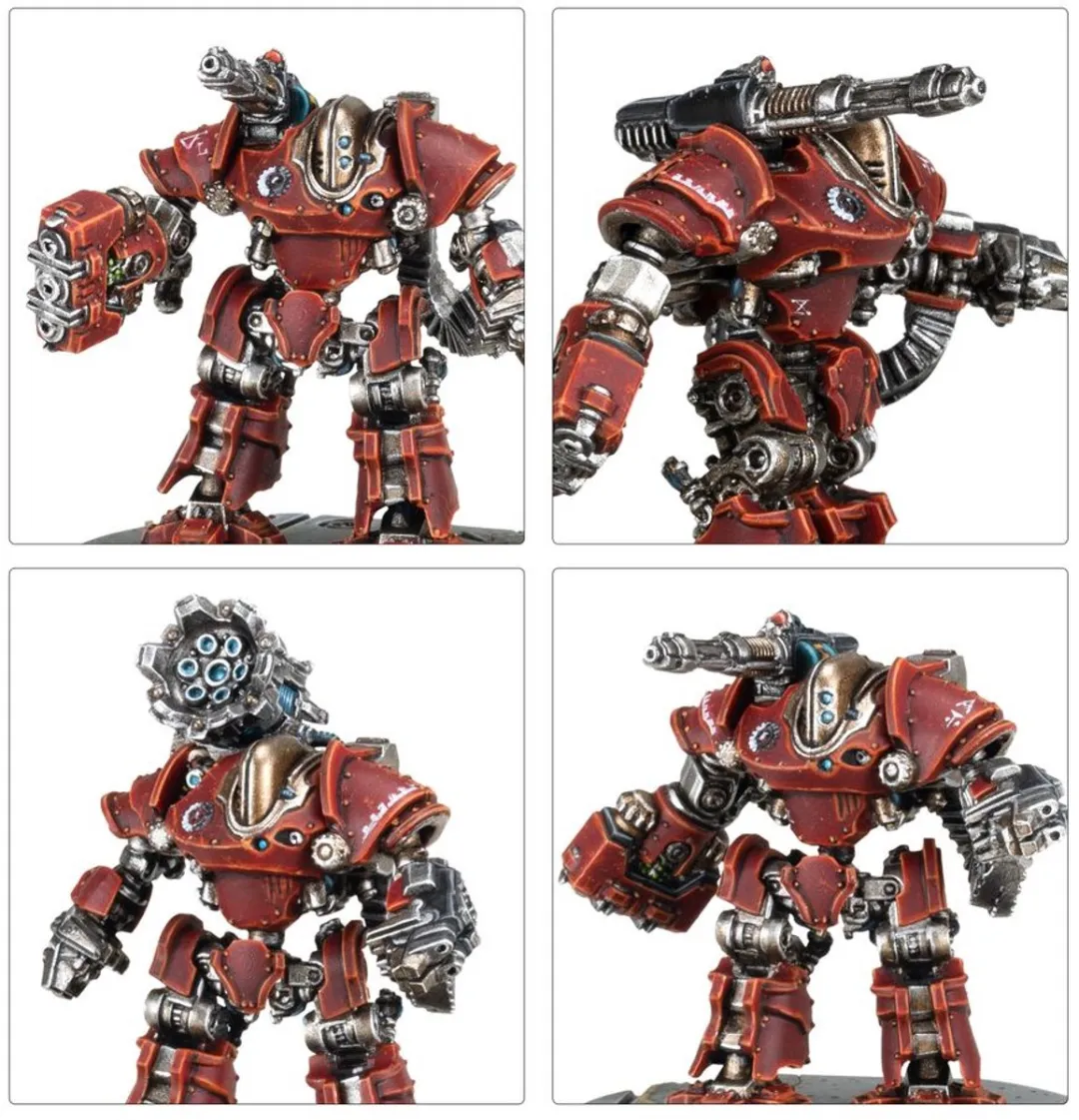 Games Workshop Legions Imperialis Thanatar Siege-Automata Cohort 120 Onderdelen