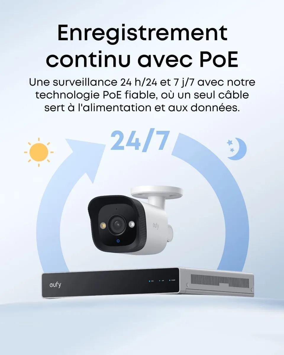 Eufy T8P00321 IP-Bewakingscamera - 4K - PoE - Zwart/Wit - afbeelding 6 van 6