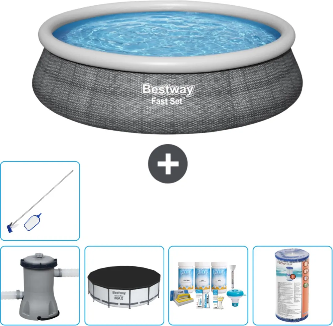 Bestway Fast Set Zwembad 457cm