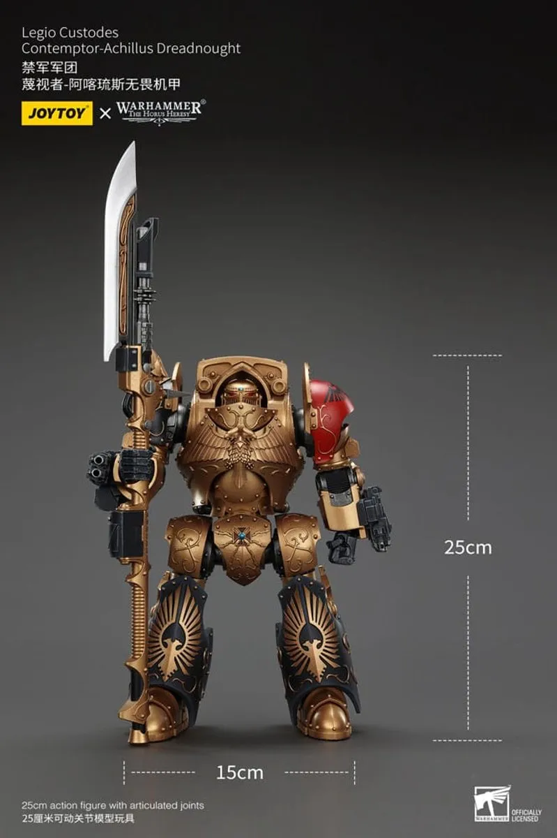 Joy Toy Warhammer Legio Custodes Contemptor-Achillus Dreadnought JT00812 - Action Figuur - 25cm - Multi