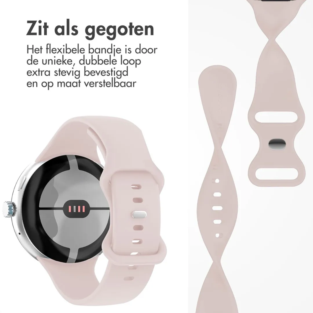 Imoshion Siliconen Bandje Roze - S - Google Pixel Watch 3/4 45mm