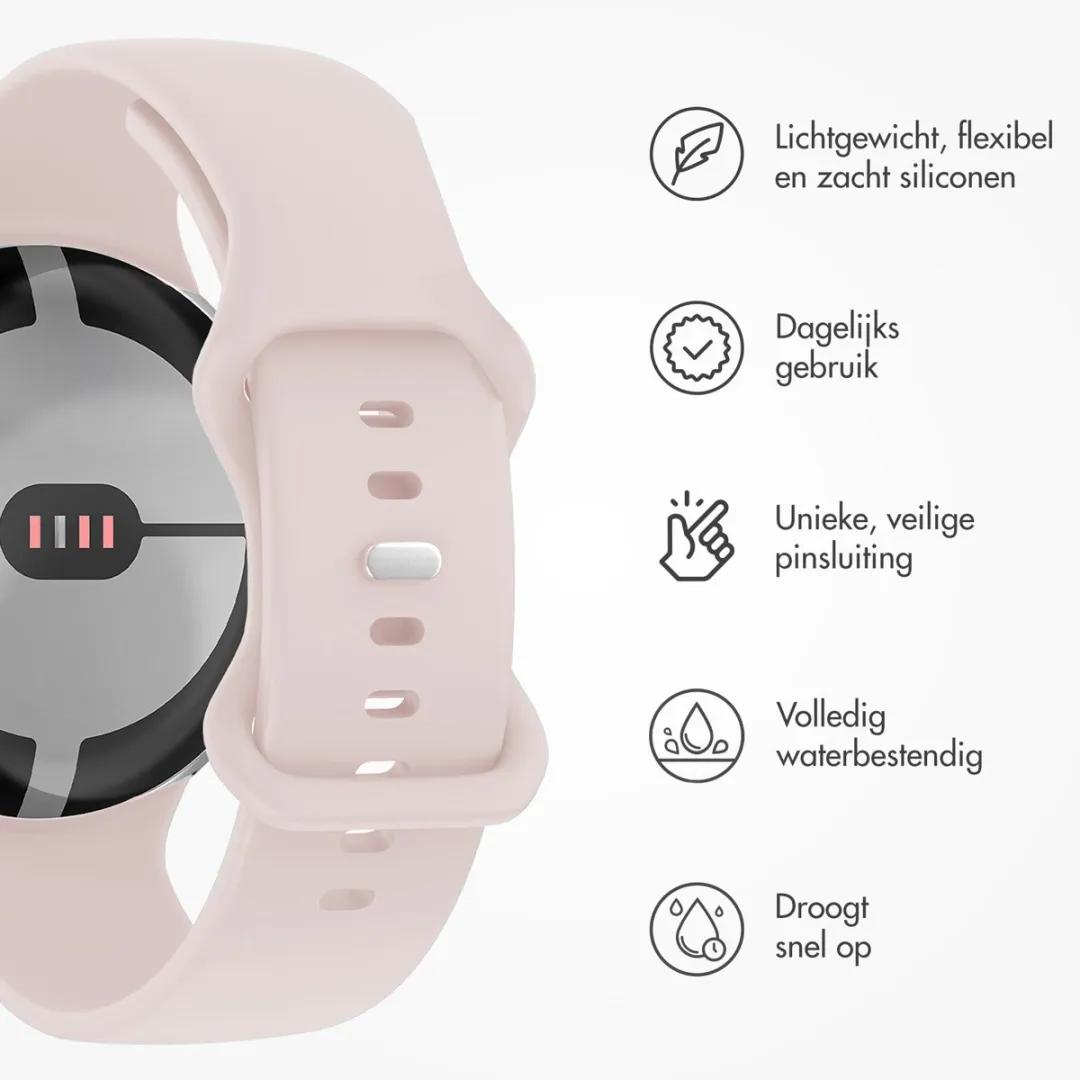 Imoshion Siliconen Bandje Roze - S - Google Pixel Watch 3/4 45mm