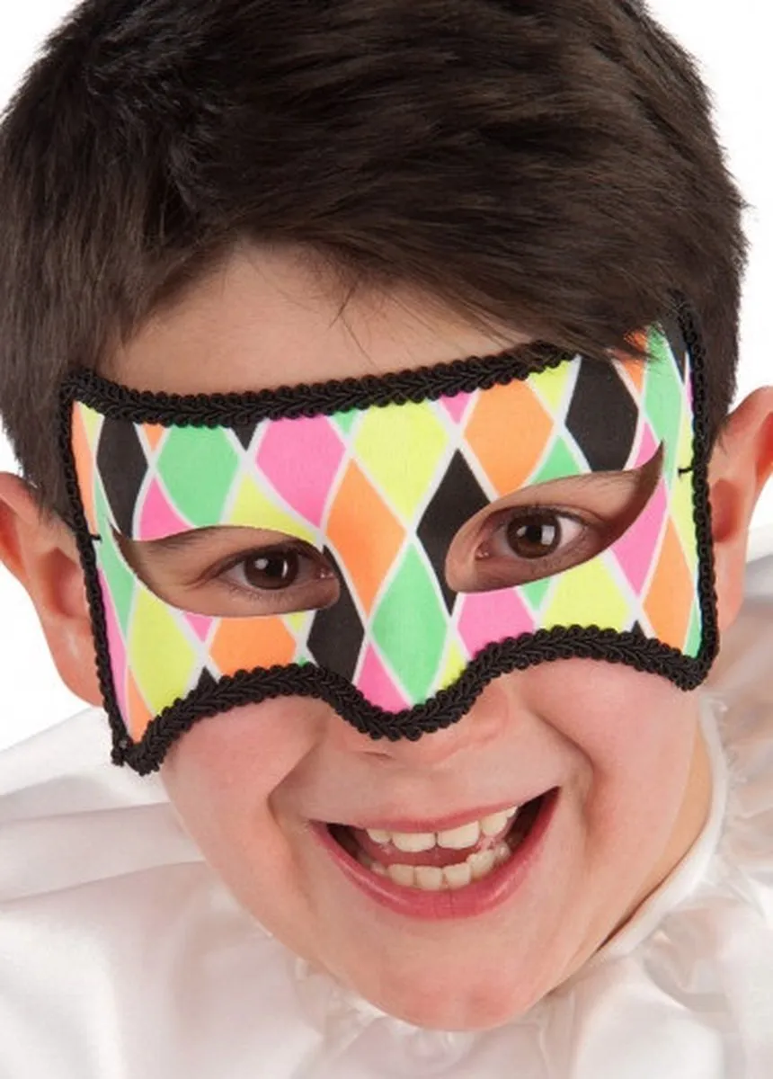 Carnival Toys Harlekijn Verkleedmasker