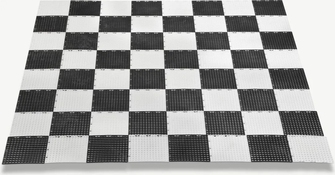 Ubergames Tuin Schaakspel Staunton 64-delig - UV-bestendig PVC