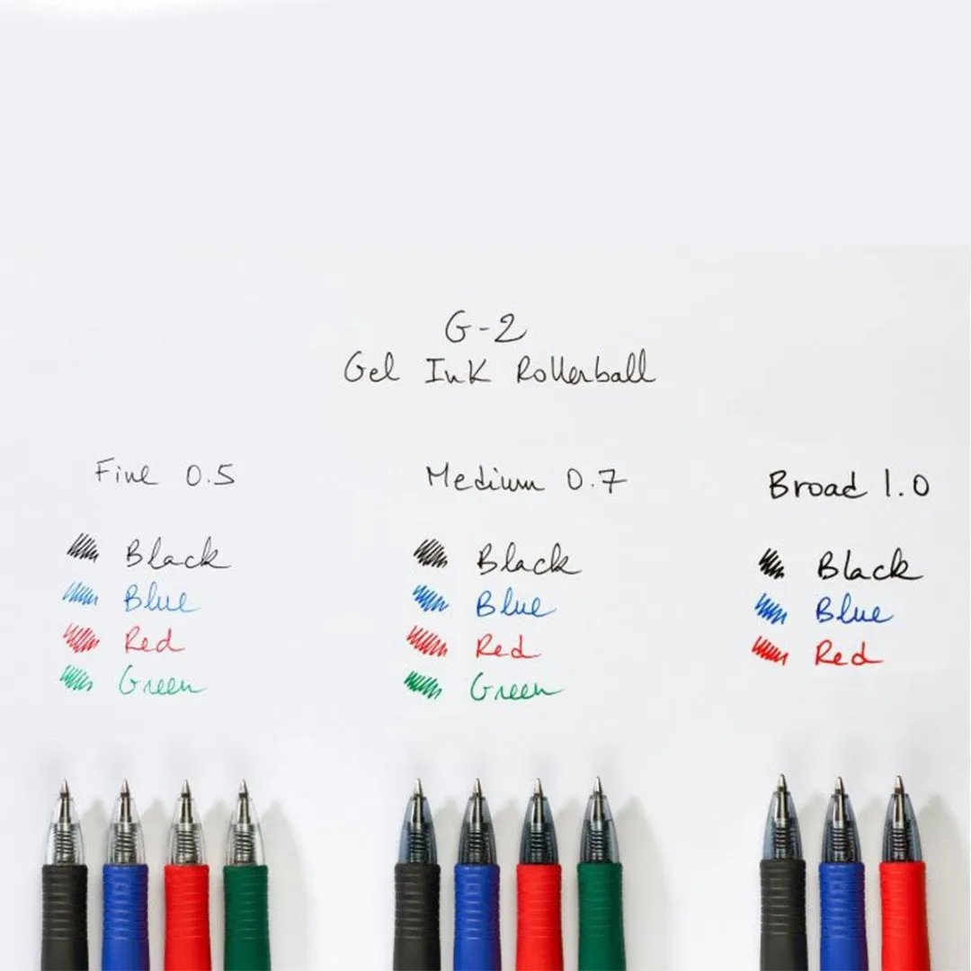 Pilot G-2 Gelpen Lichtblauw Medium Tip