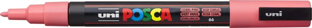 Posca Uni Verfmarker Koraal - 1 Stuk