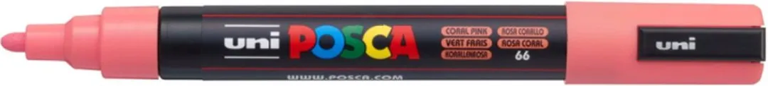 Posca Uni Verfmarker Koraal - 1 Stuk