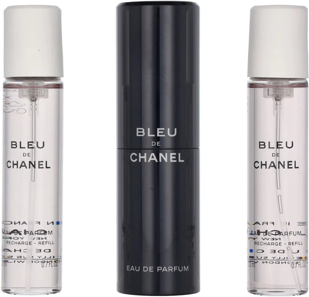 Chanel Bleu de Chanel Twist and Spray 60ml - 1x Hervulbaar + 2 Navullingen