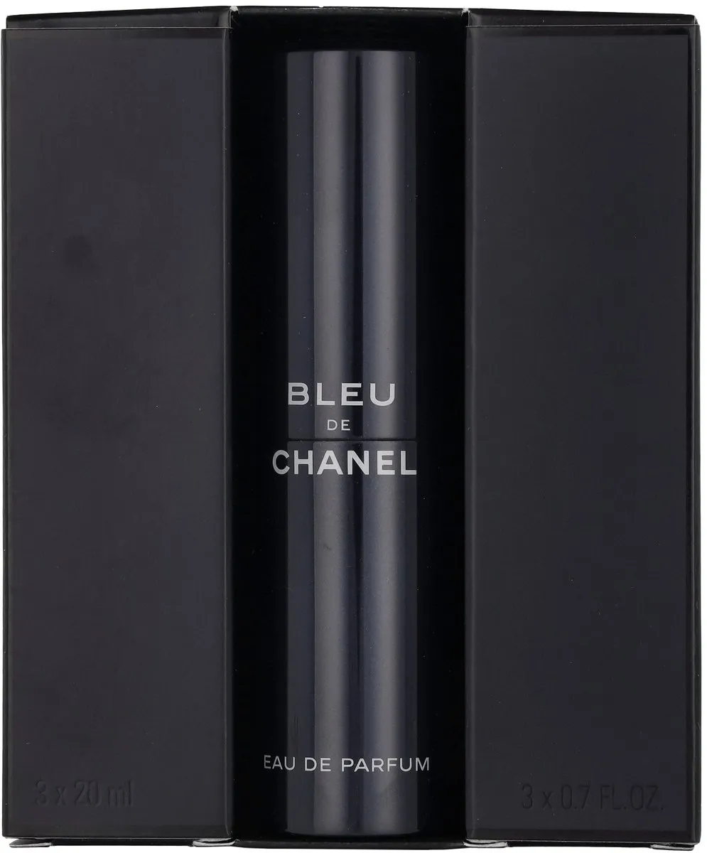 Chanel Bleu de Chanel Twist and Spray 60ml - 1x Hervulbaar + 2 Navullingen