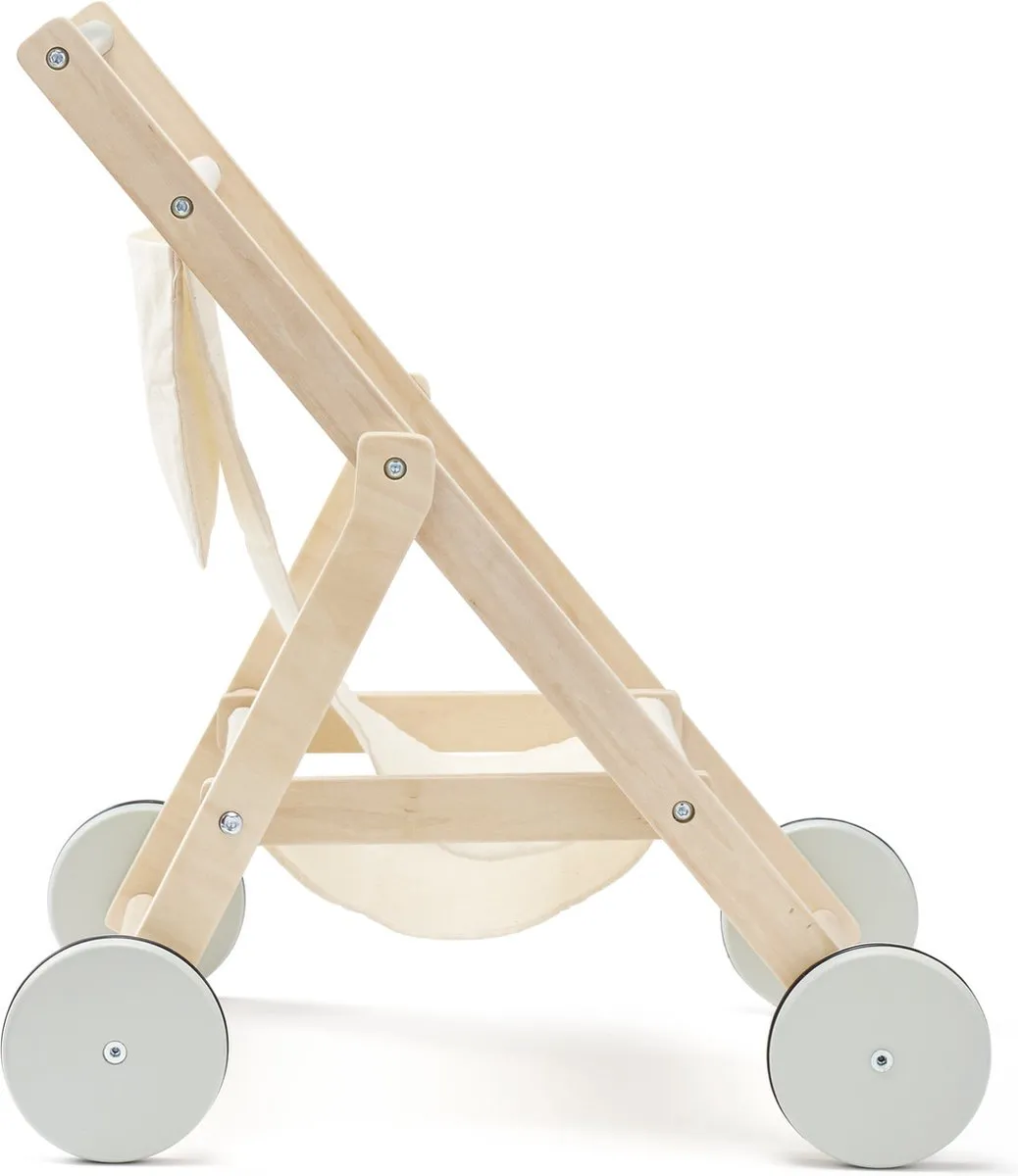 Kids Concept Poppenwagen Buggy Nature 1000476 - Groen