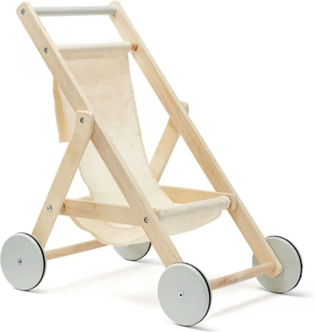 Kids Concept Poppenwagen Buggy Nature 1000476 - Groen