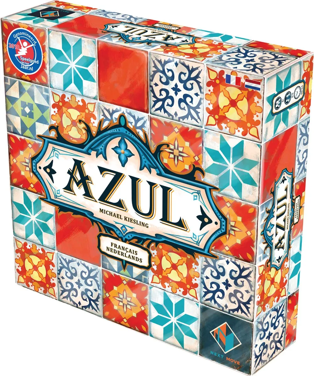 Next Move Games Azul Tactisch Bordspel 2-4 Spelers - PBG 40020FRNL