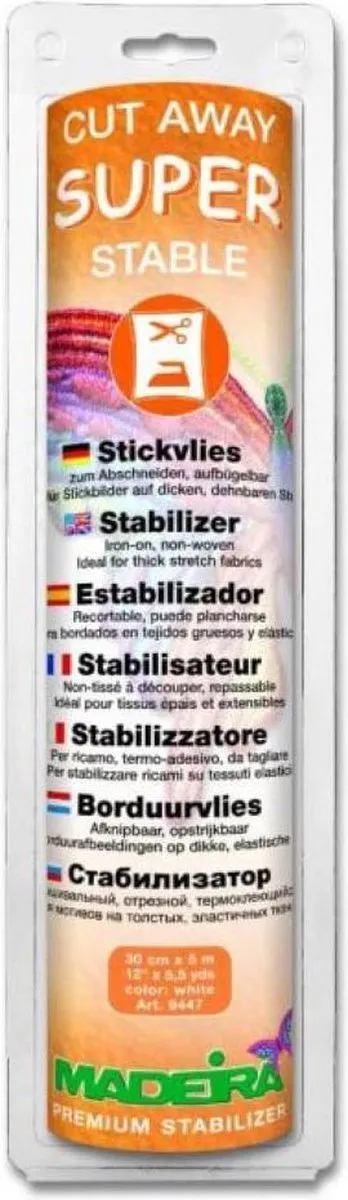 Madeira Super Stable Borduurvlies