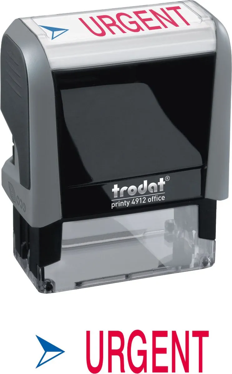 Trodat Office Printy Urgent Stempel - Transparant