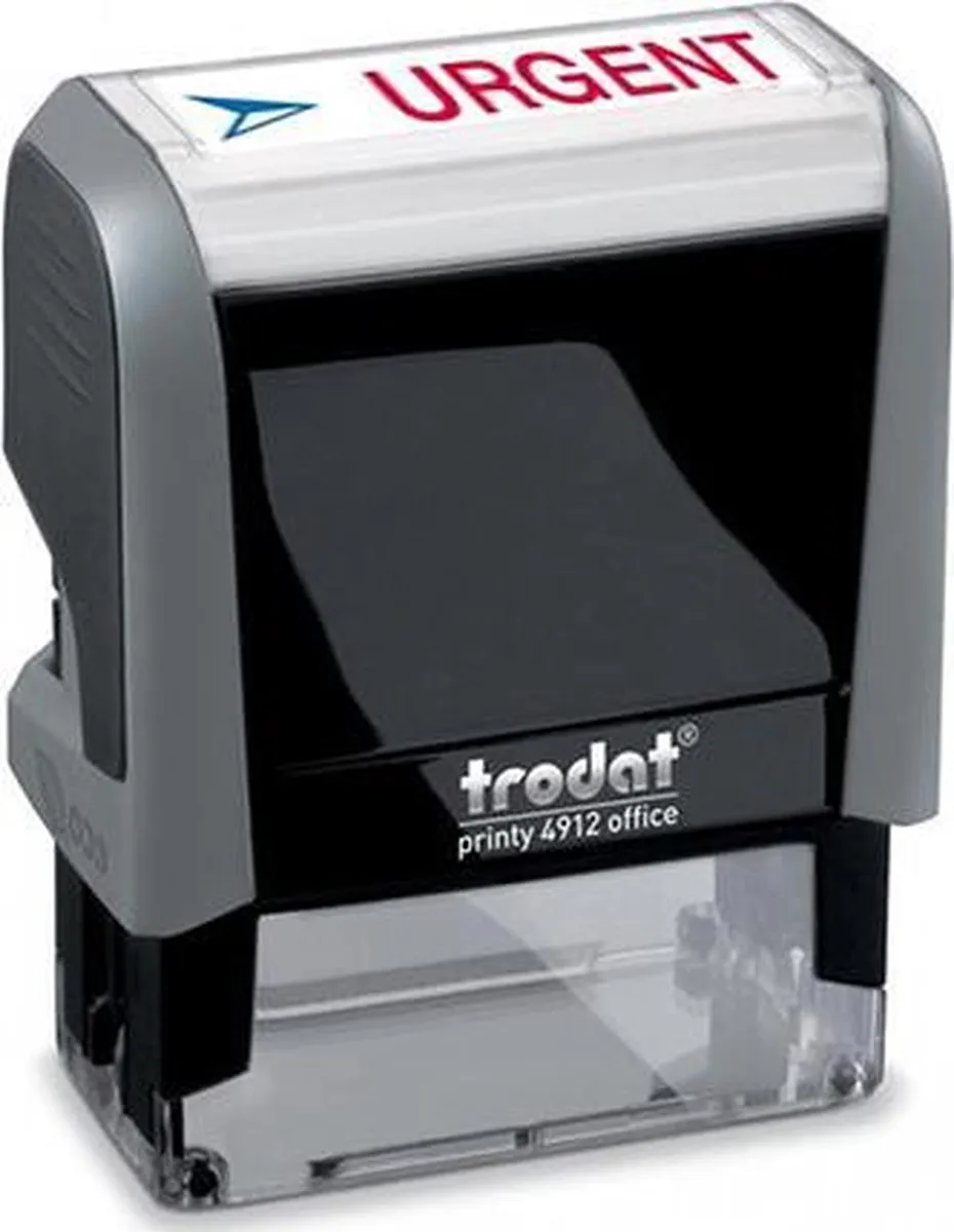 Trodat Office Printy Urgent Stempel - Transparant - afbeelding 6 van 6