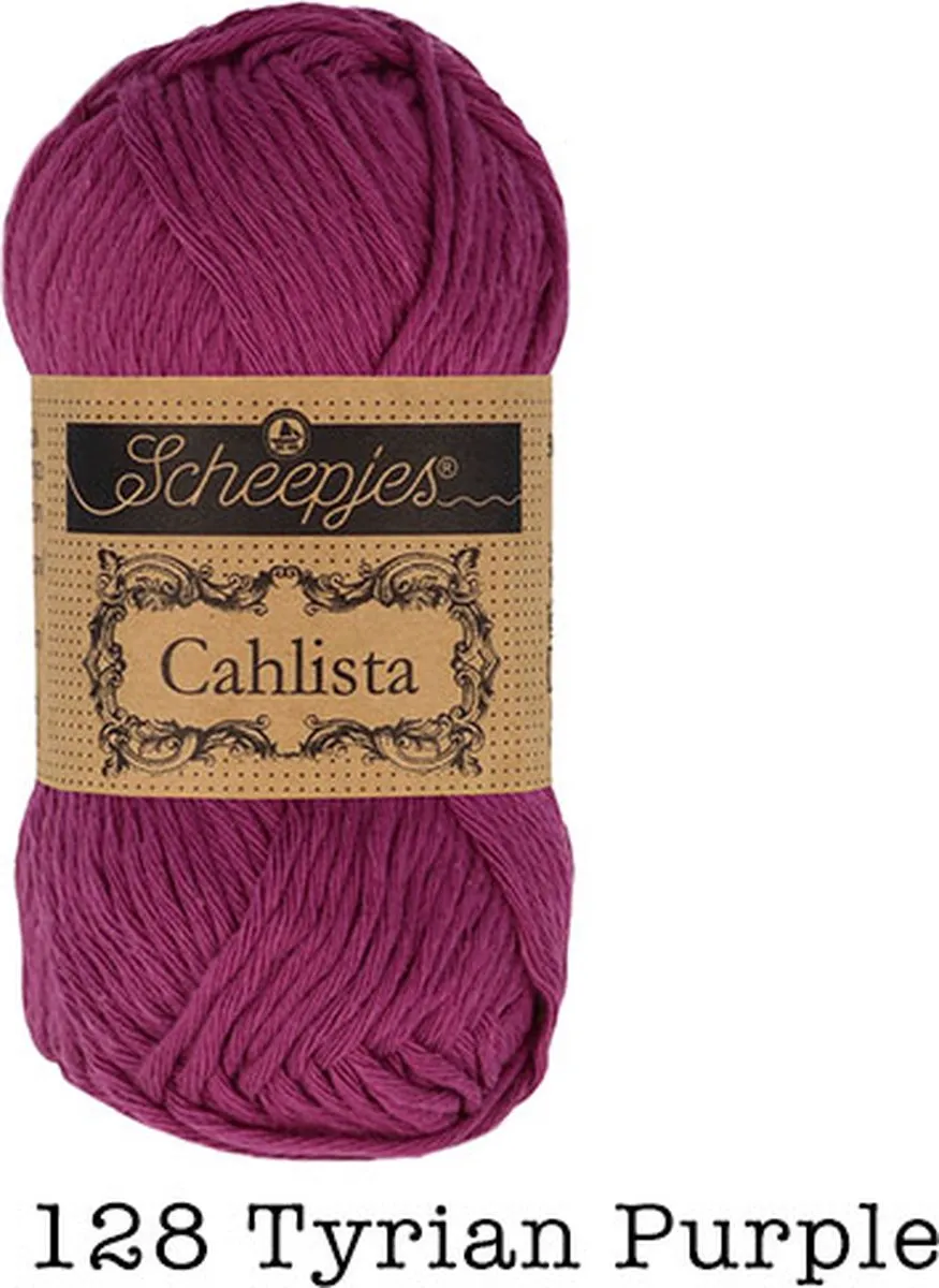 Scheepjes Cahlista Tyrian Purple - 128