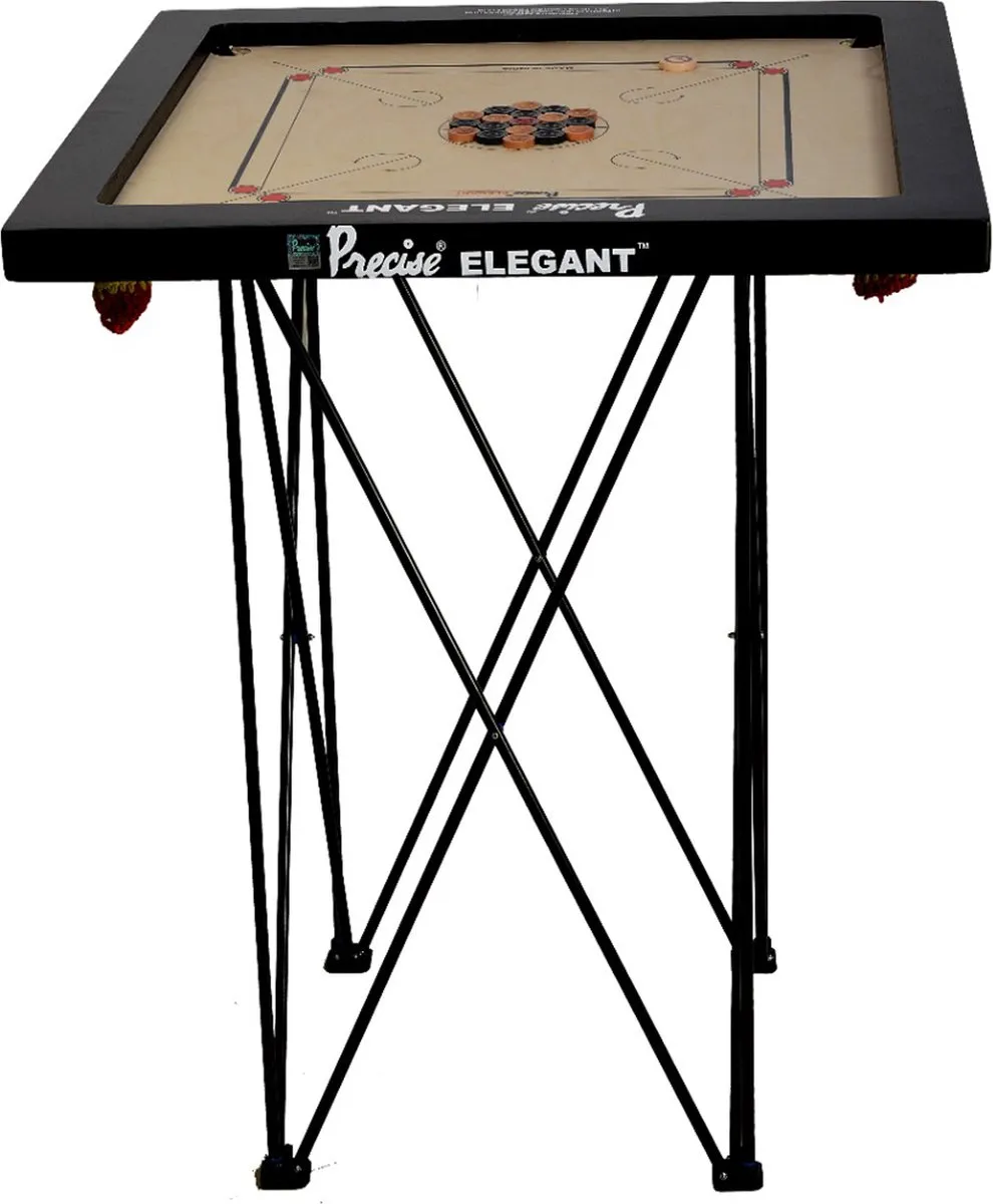 Ubergames Hoge Carromtafel - 1m - Vouwbaar - 4 Spelers