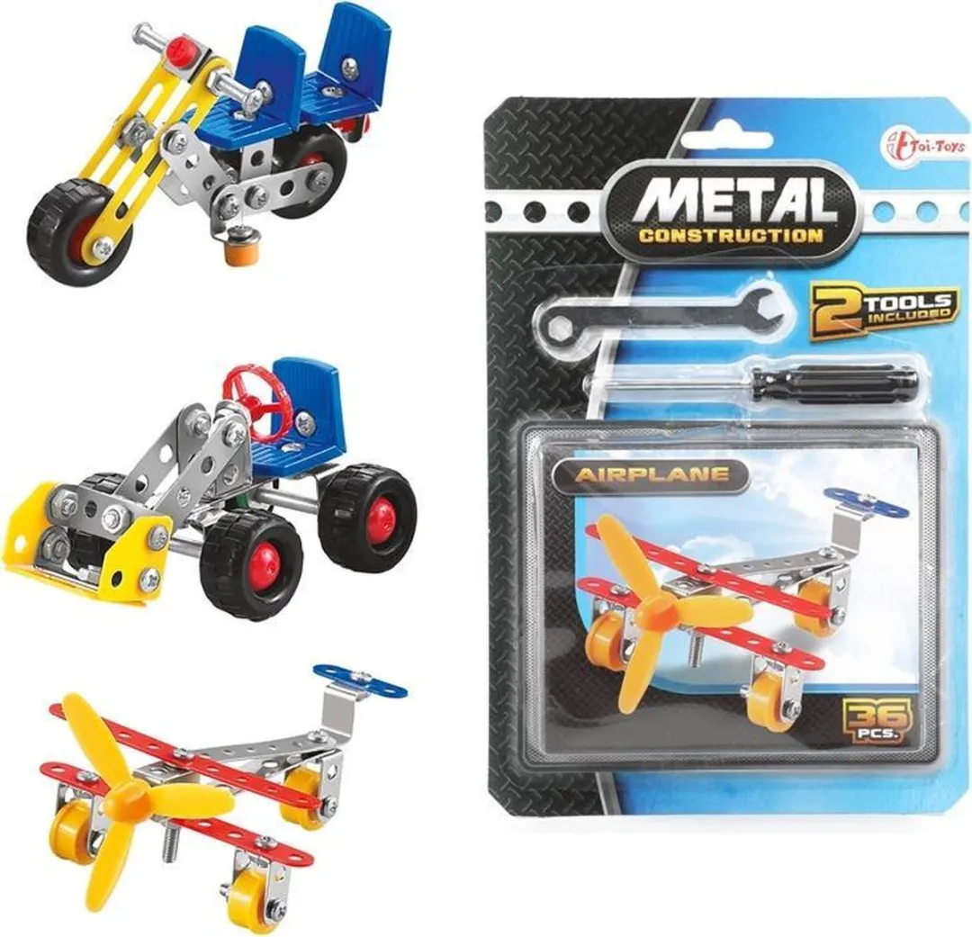 Toi-Toys Bouwpakket Vliegtuig