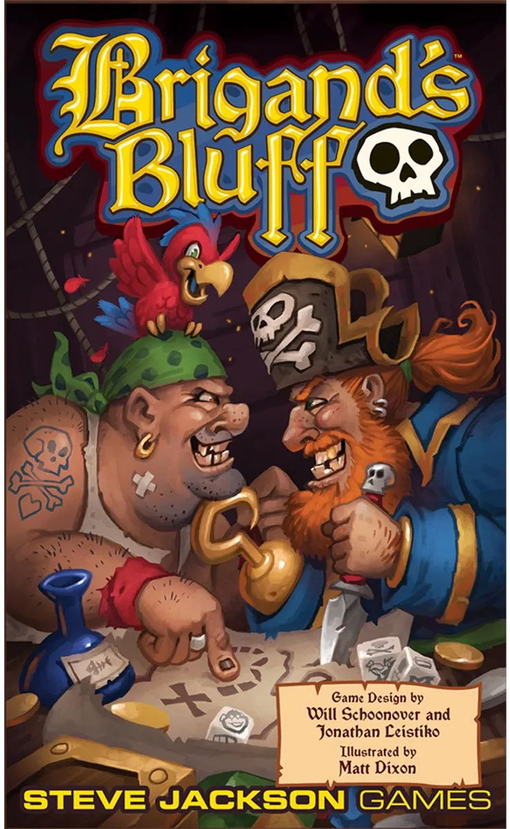 Steve Jackson Games Brigand's Bluff Dobbelspel - Multicolor