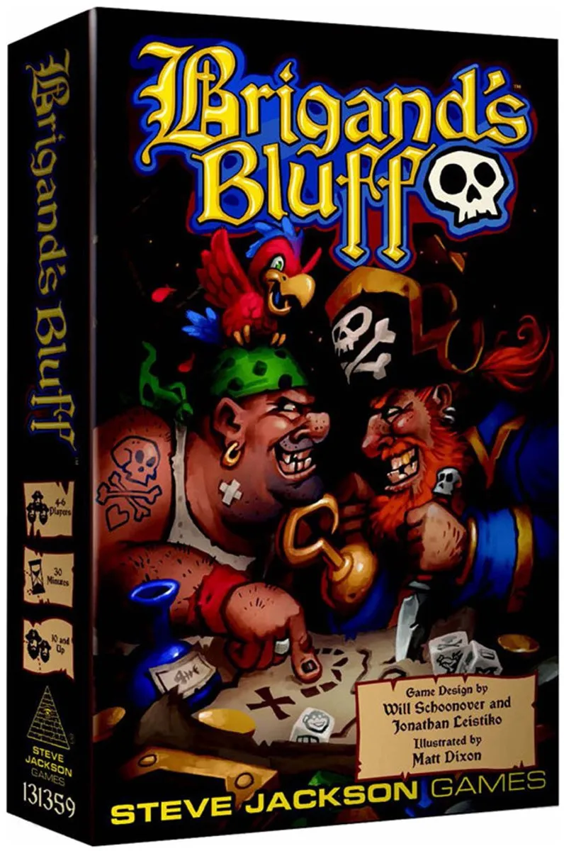 Steve Jackson Games Brigand's Bluff Dobbelspel - Multicolor