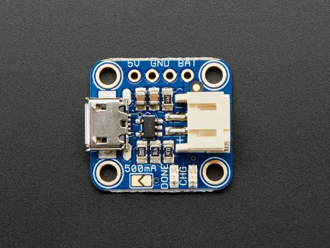 Adafruit Micro-Lipo Charger 1904 - Meerkleurig