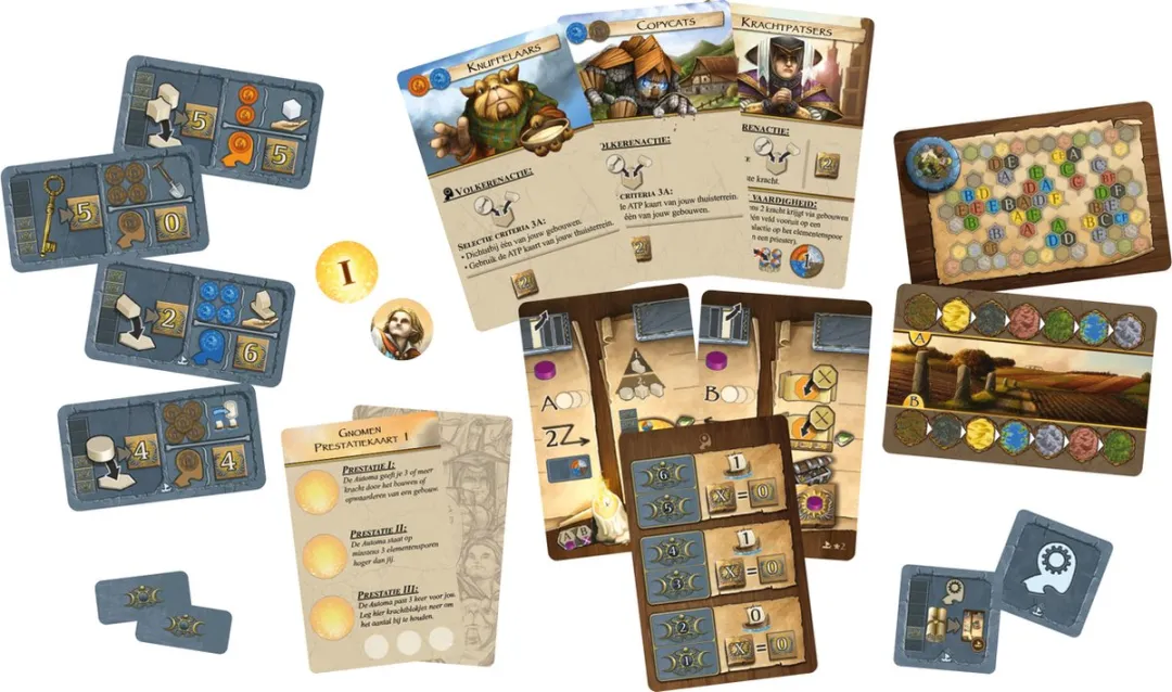 White Goblin Games Terra Mystica Automa Solo Box - Uitbreiding 1-2 spelers