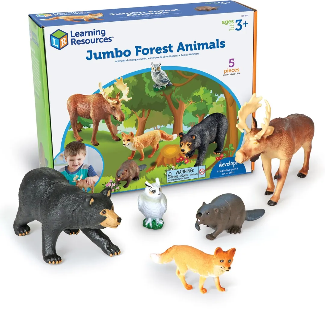 Learning Resources Jumbo Bosdieren Speelset