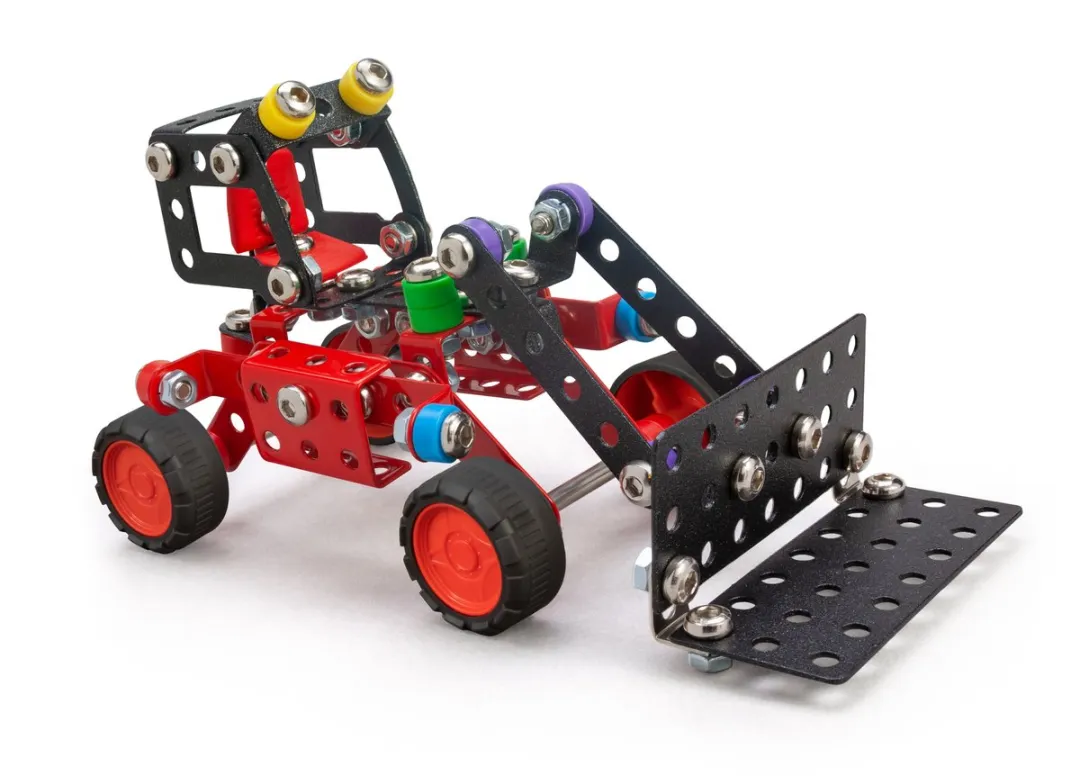 Alexander Toys Constructor Bulldozer Kramy - 193 Onderdelen - Multicolor