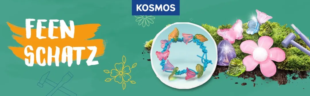 Kosmos Dig Out Fairy Treasure Experimenteerset 617493 - Schatgraven & Feeënarmband