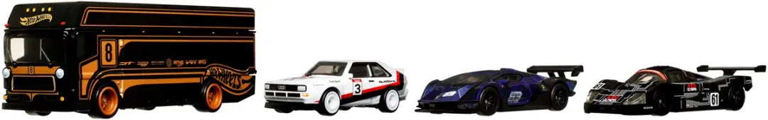 Mattel Hot Wheels Autoset Premium 4-delig