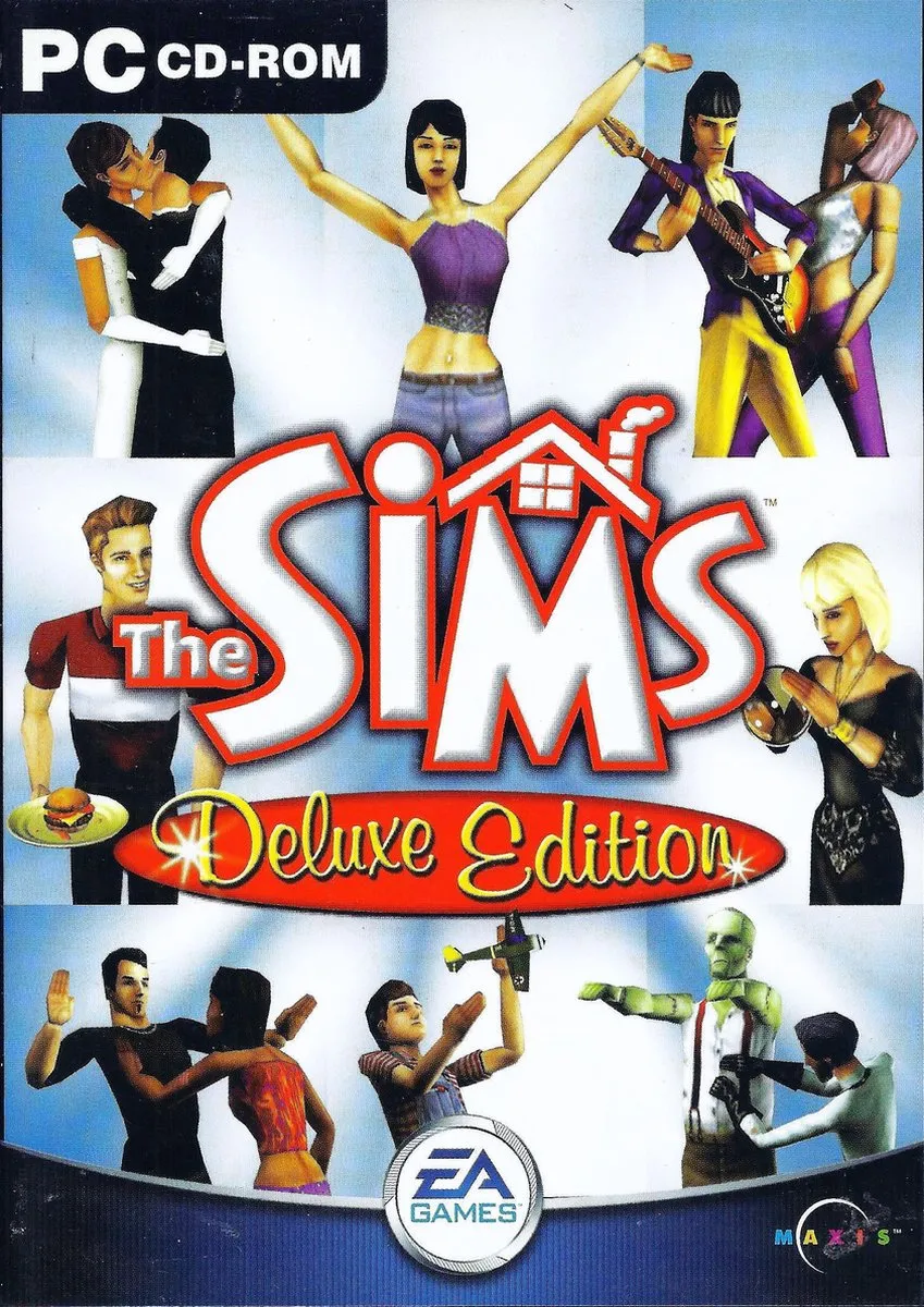 Electronic Arts The Sims Deluxe - Windows - 2 CD's