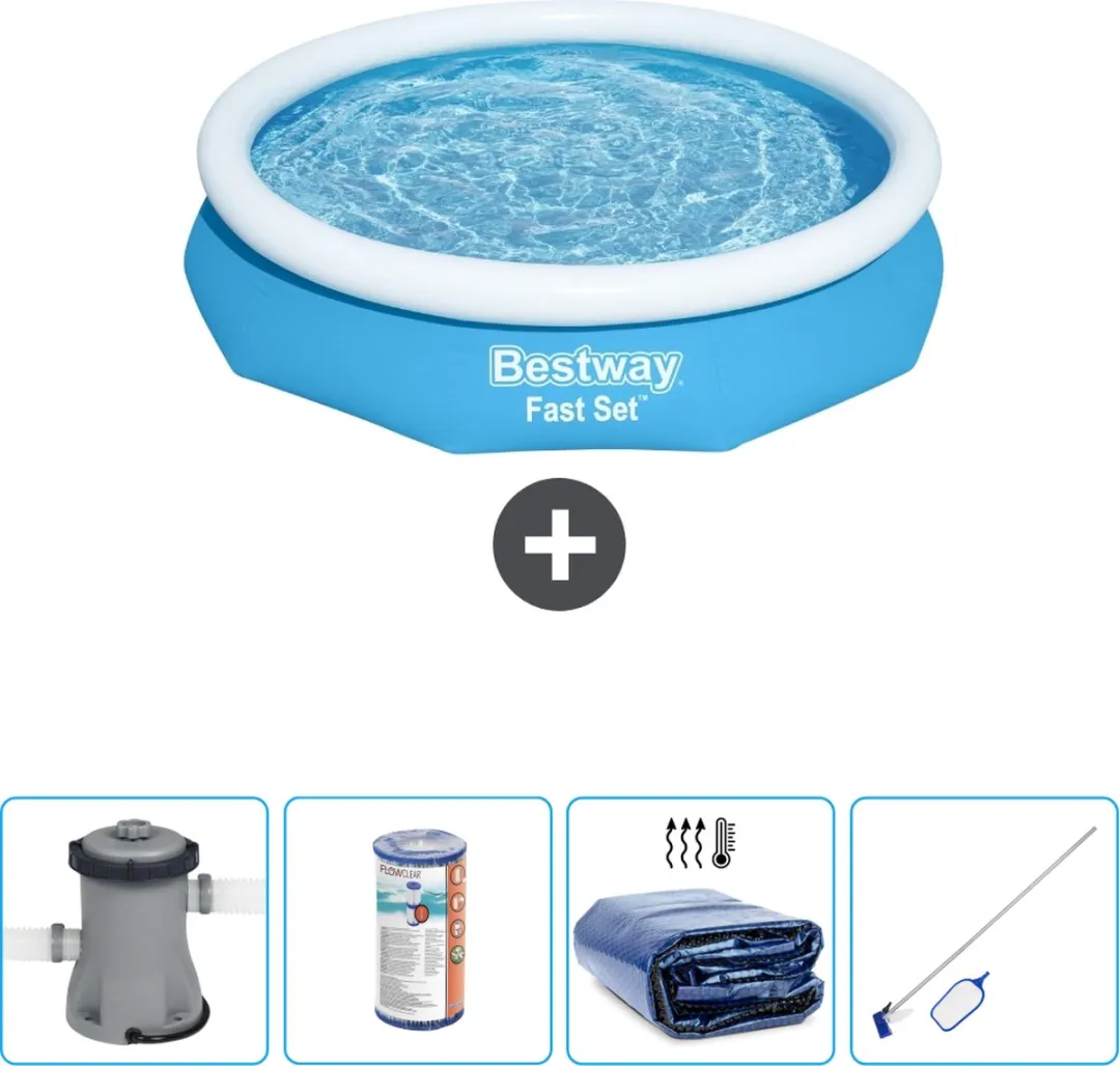 Bestway Fast Set Rond Zwembad 305x66cm