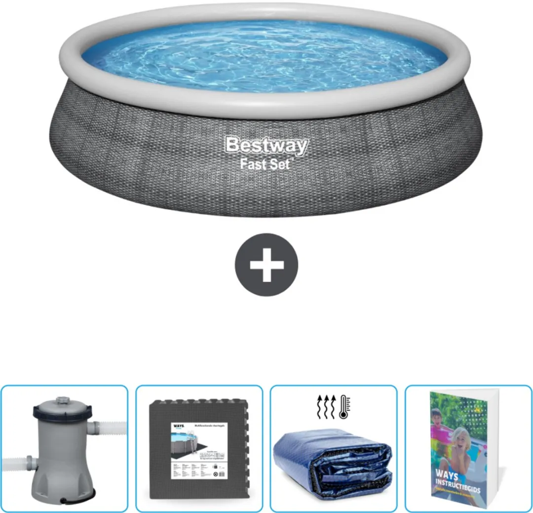 Bestway Fast Set Zwembad 457cm