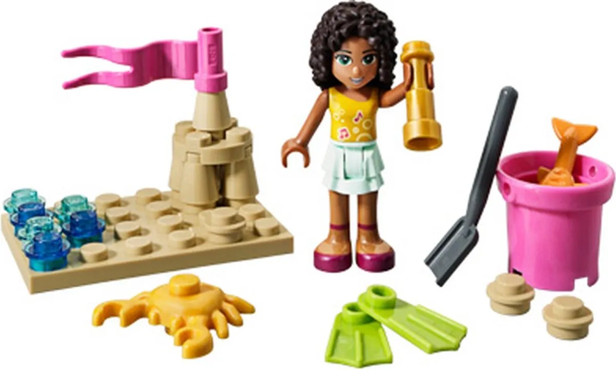 LEGO Friends Andrea op het Strand 23 Stukken - Multi