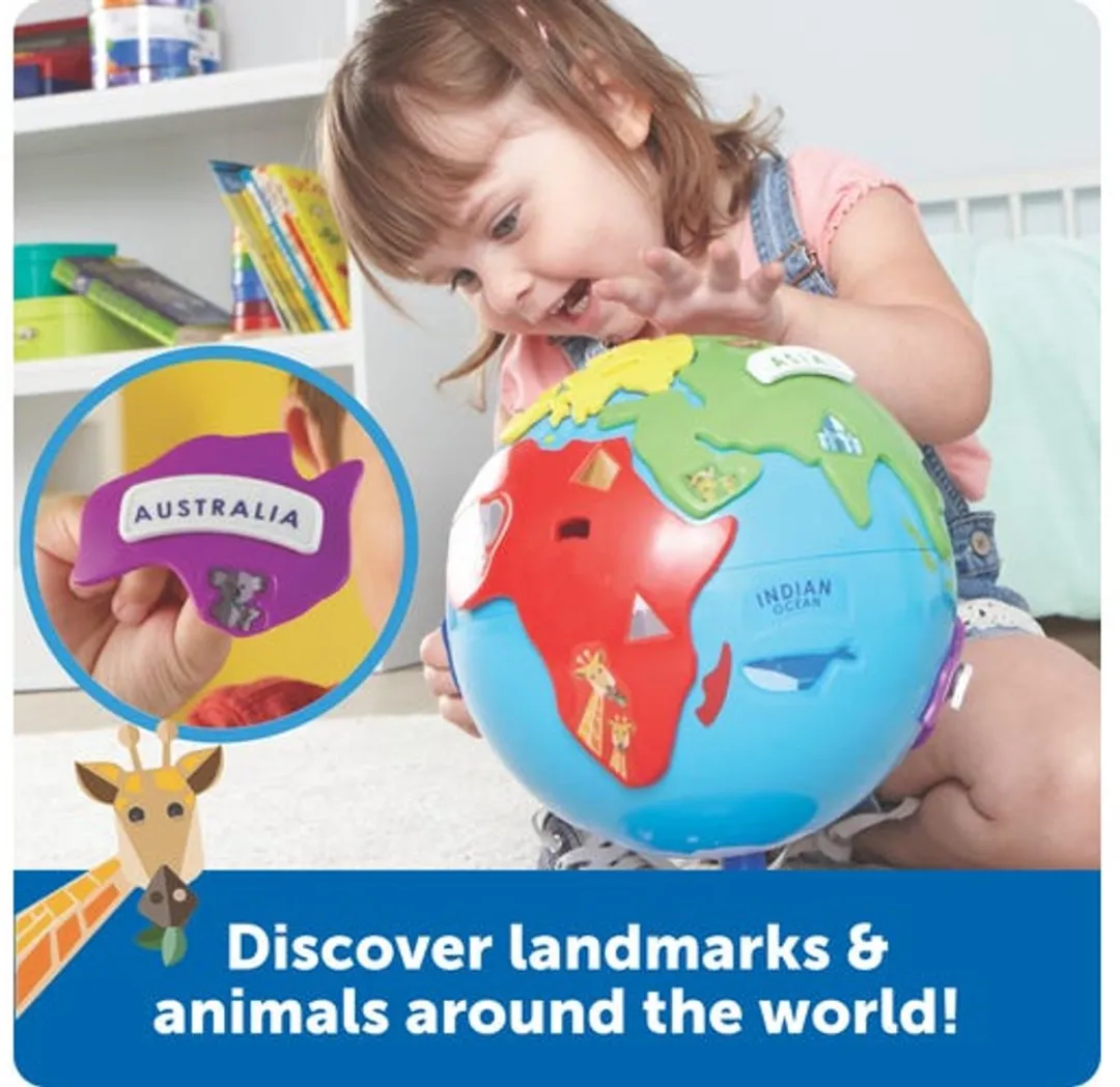Learning Resources Puzzel Globe - Multicolor