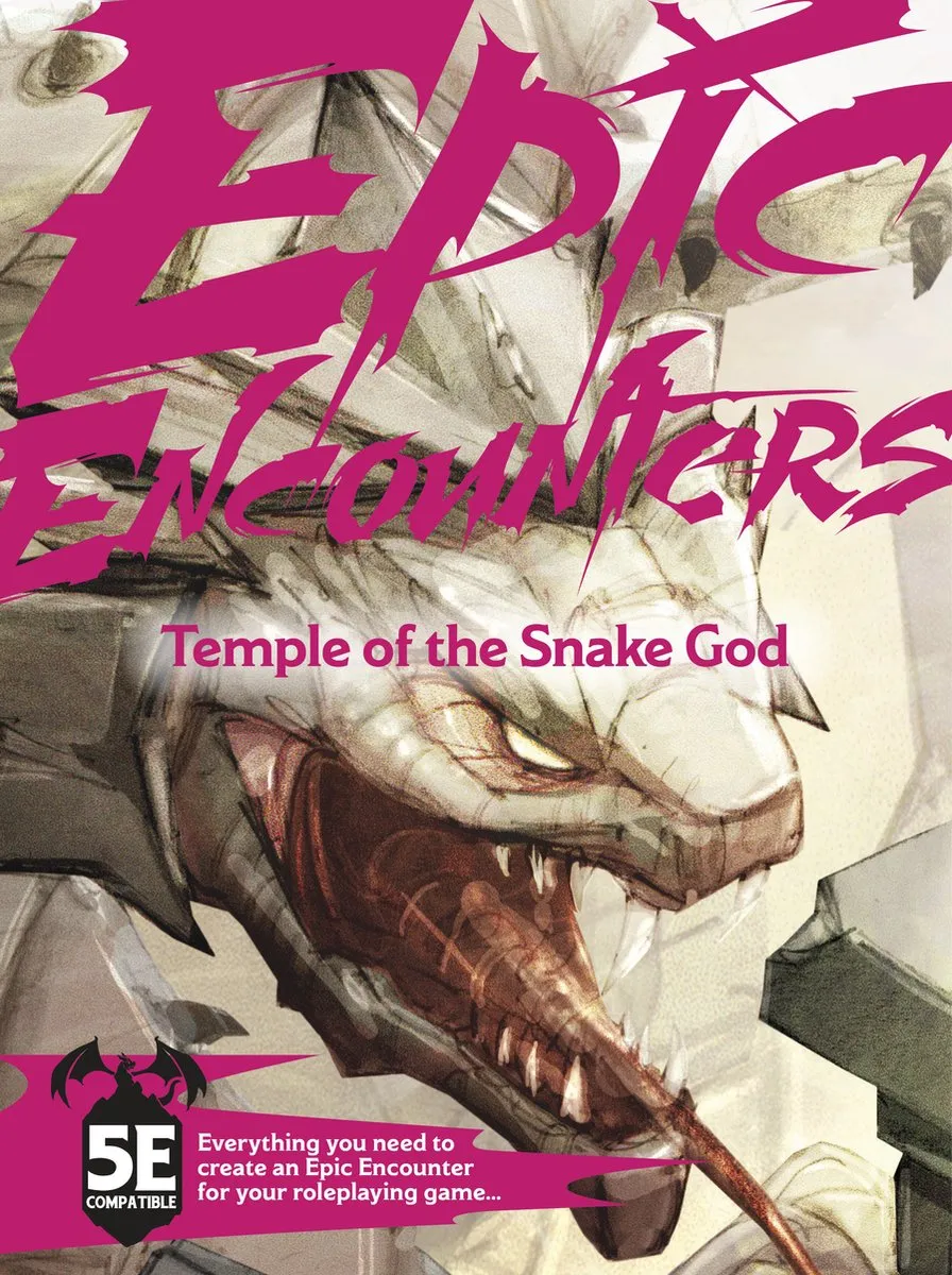 Steamforged Games Epic Encounters Temple of the Snake God SFEE-007 Miniaturen