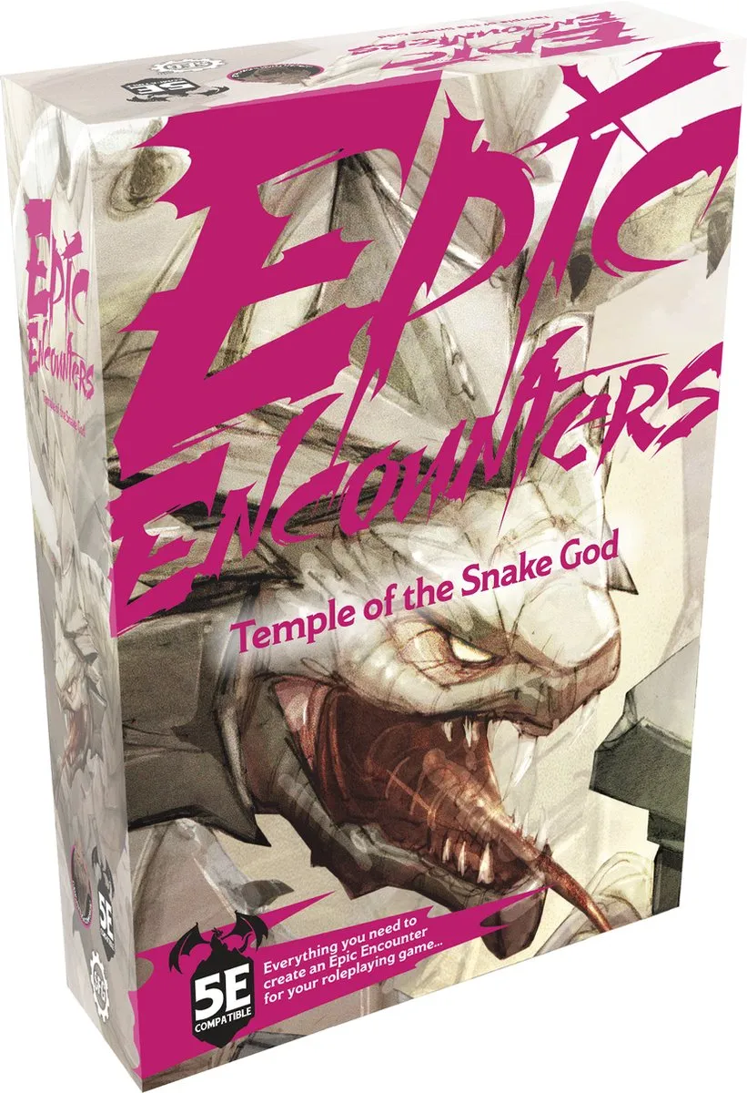 Steamforged Games Epic Encounters Temple of the Snake God SFEE-007 Miniaturen