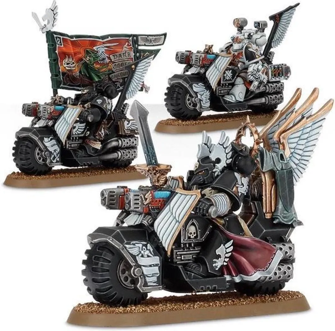 Games Workshop Dark Angels Ravenwing Command Squad 44-11