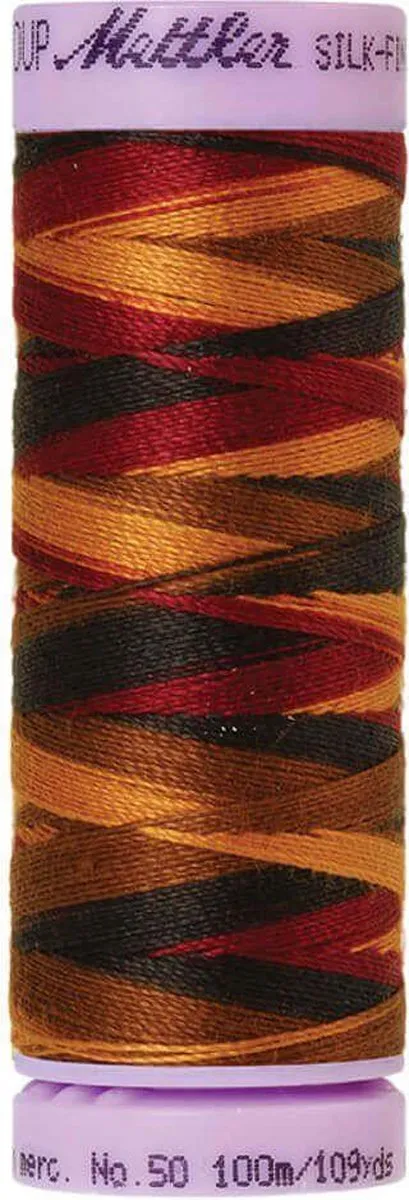 Amann Silk-Finish Cotton Multi-Color 100m