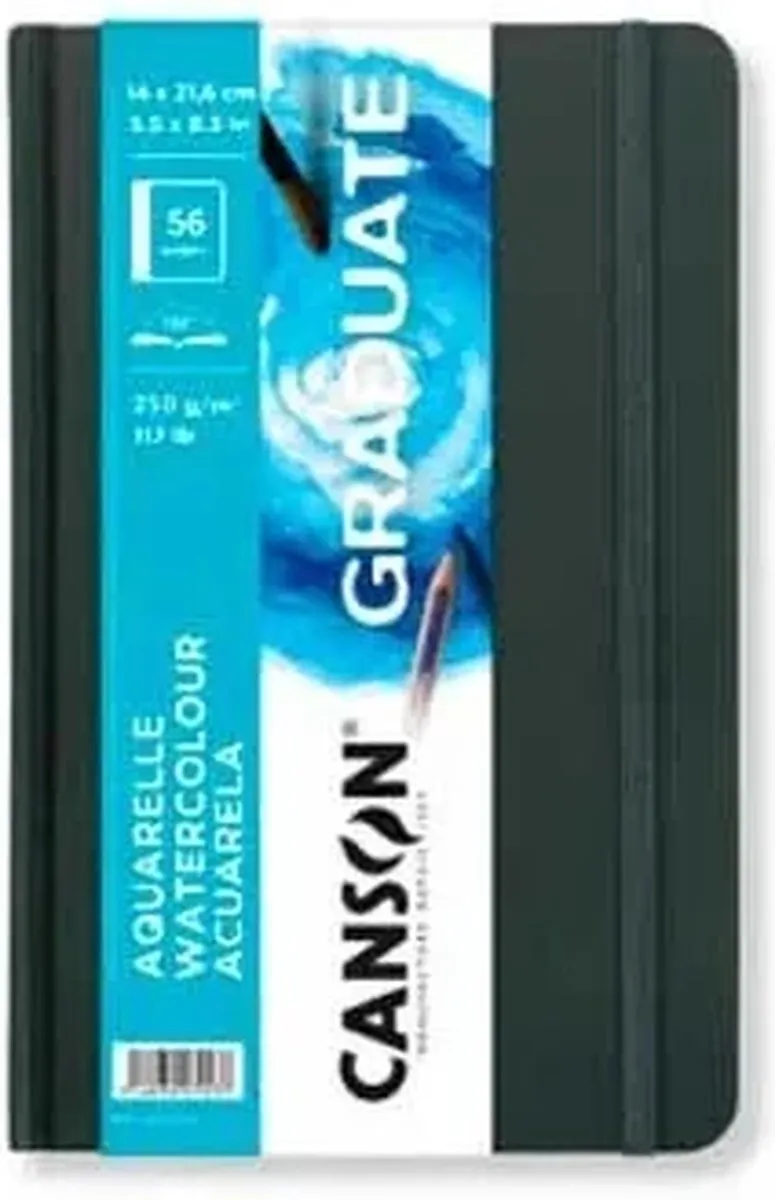 Canson Graduate Notitieblok Aquarel C31200L027