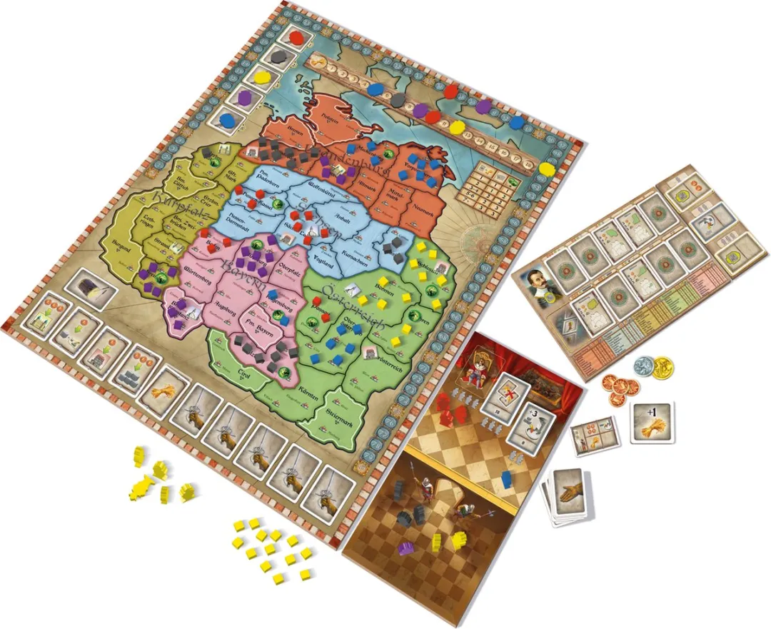 Queen Games Wallenstein Big Box - Bordspel - 3-5 Spelers