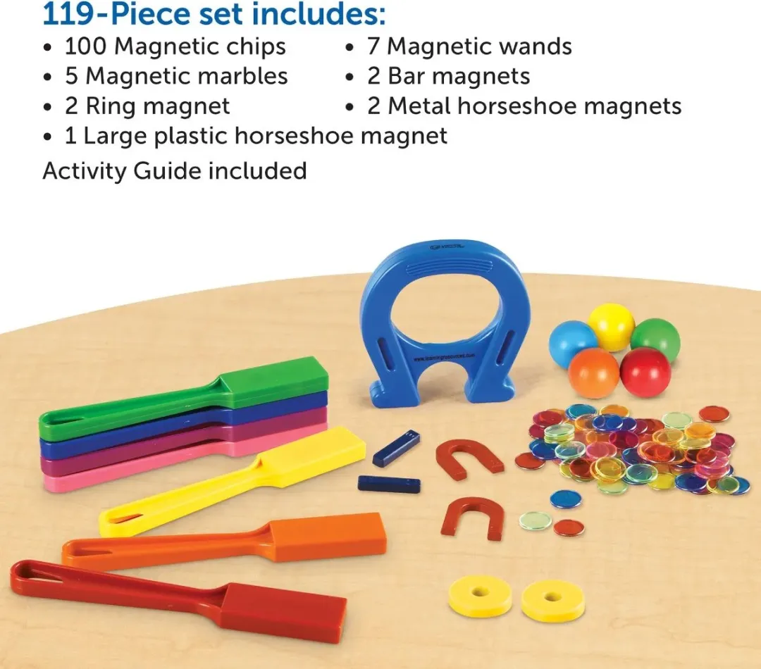 Learning Resources Super Magneet Laboratorium Set 950LER2064 - Multicolor