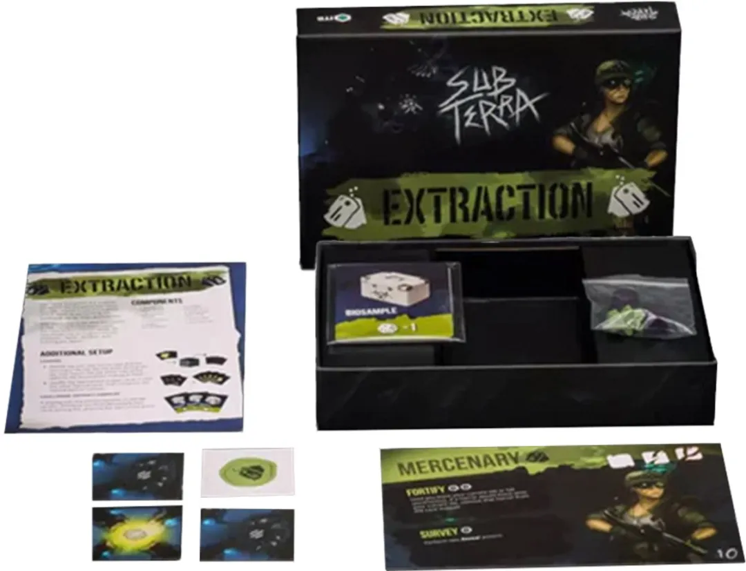 Sub Terra: Extraction – uitbreiding - Bordspel - Engels